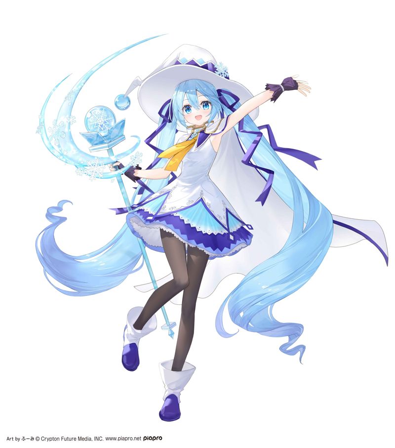 "Character Vocal Series 01 Hatsune Miku" AMP+ SNOW MIKU ALL STARS Figure 2014 Ver.