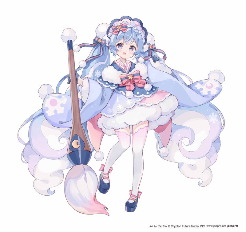 "Character Vocal Series 01 Hatsune Miku" AMP+ SNOW MIKU ALL STARS Figure 2023 Ver.