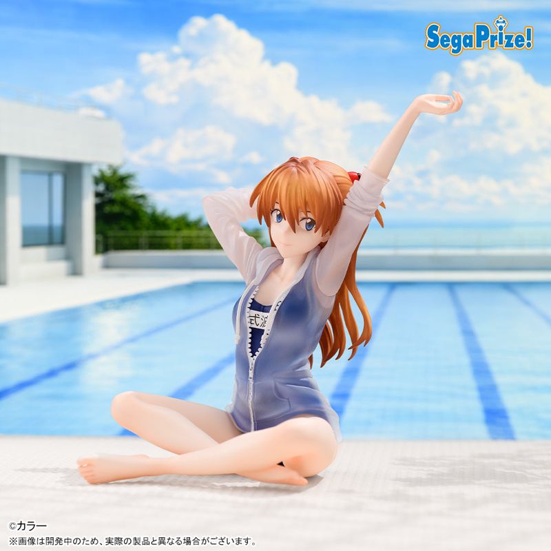 "Evangelion: New Theatrical Edition" Yumemirize Shikinami Asuka Langley School Swimsuit Ver.