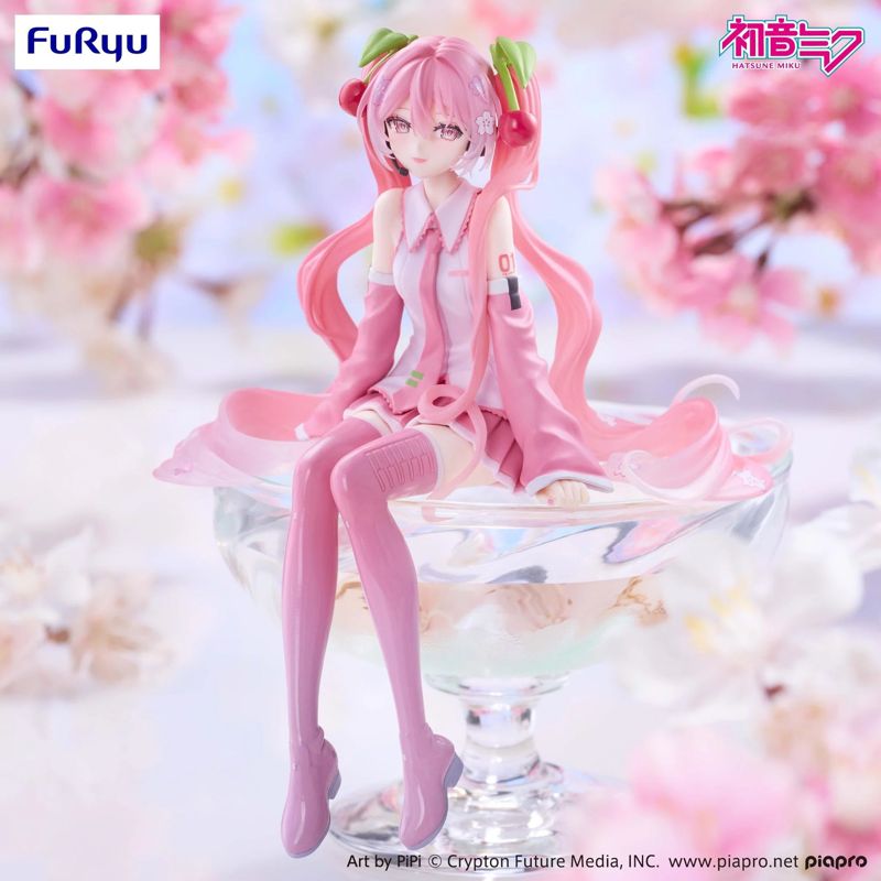 "Hatsune Miku" Noodle Stopper Figure Sakura Miku 2026 Smile ver.