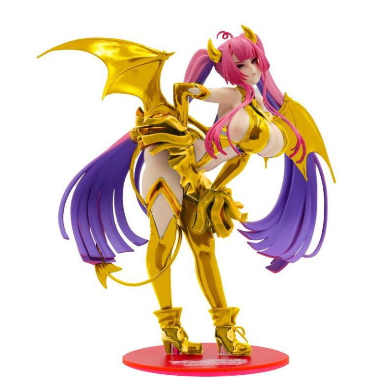 "Mahjong Fight Girl" Figure Collection Mitsumoto Dia Succubus Cheer Costume Golden Ver.