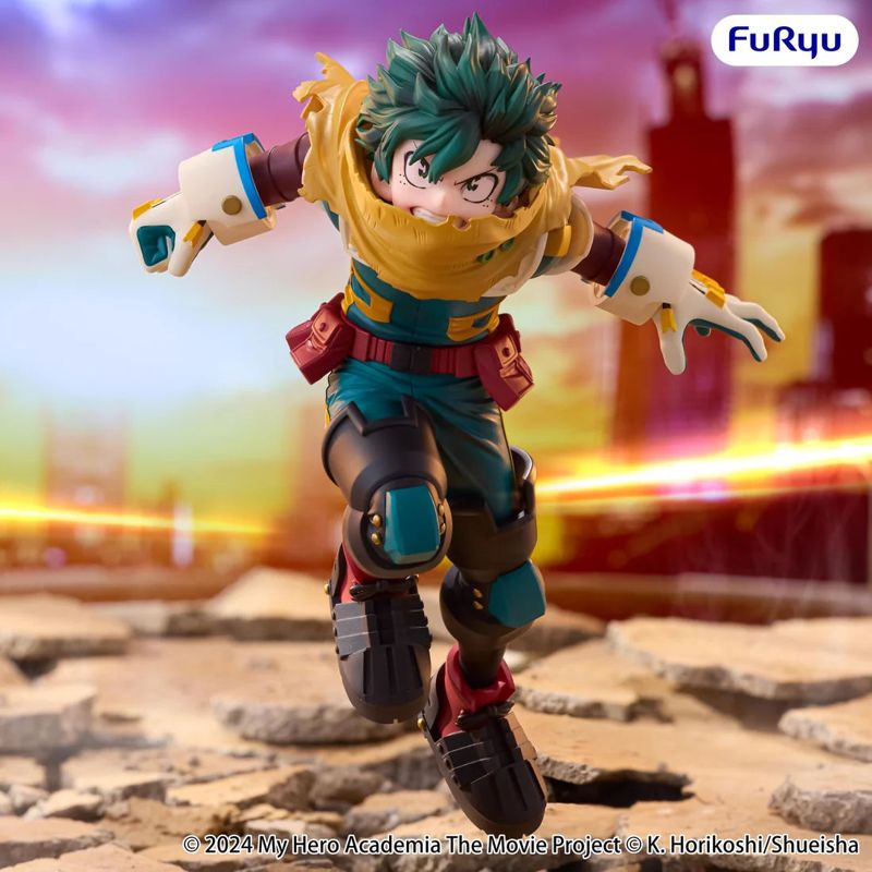 "My Hero Academia: THE MOVIE You're Next" Muchute Figure Midoriya Izuku
